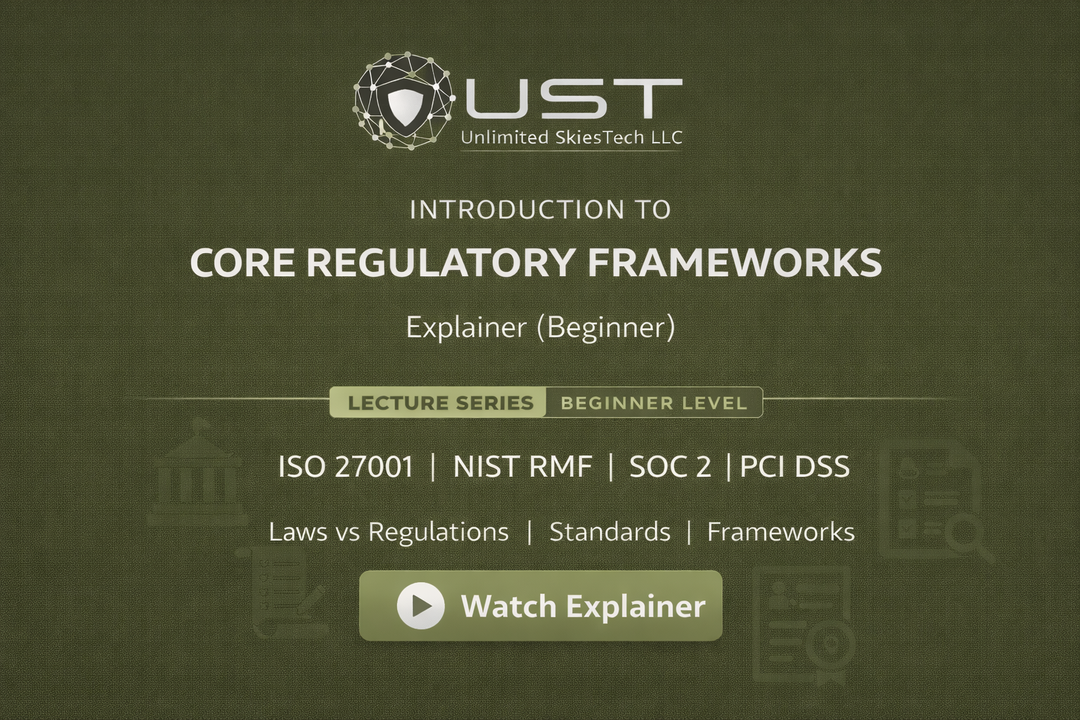 Introduction to Core Regulatory Frameworks- Explainer Videos